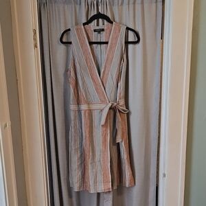 Linen Romper Size 8